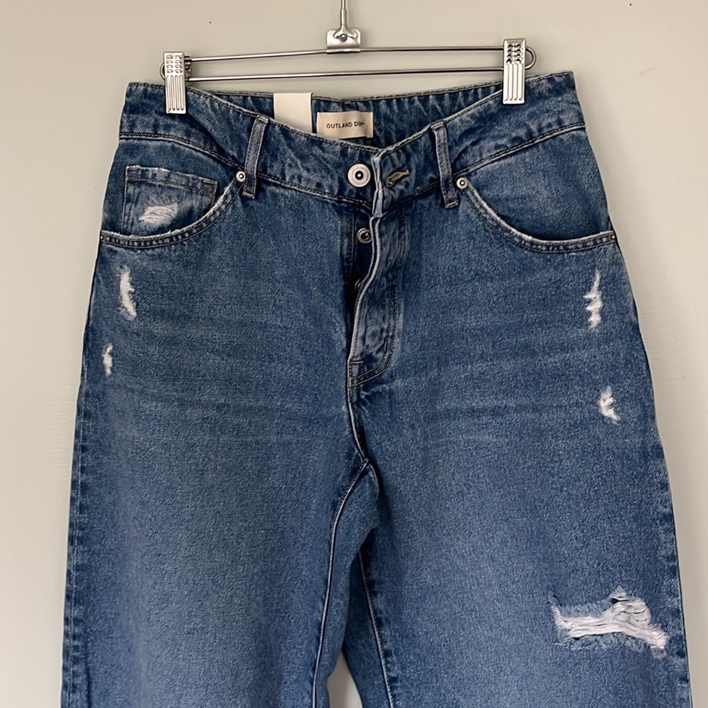 OUTLAND DENIM AVRIL SLOUCHY WIDE-LEG JEANS - Picture 7 of 12